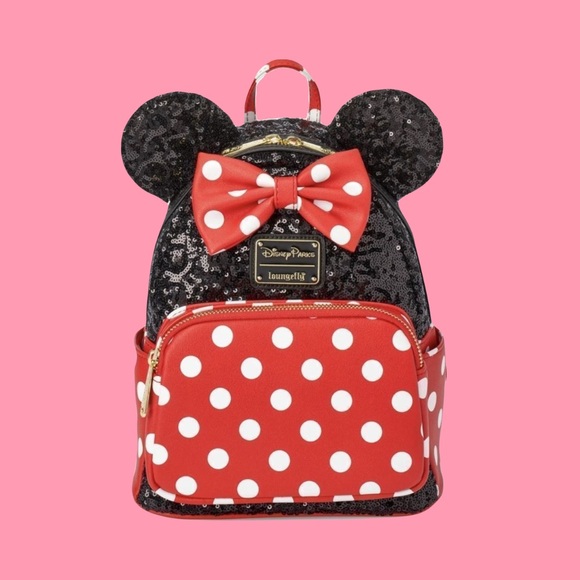 Loungefly Handbags - SOLD Minnie Mouse Sequin Disney Loungefly Backpack ❤️☁️✨